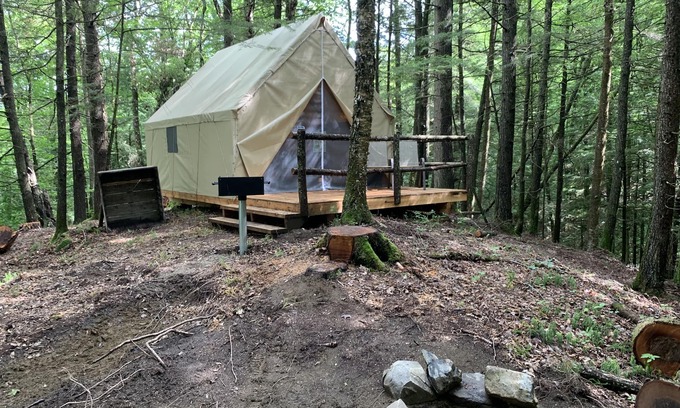 St. Johnsbury Alquiler De RV | Base Camp Glamping @ Brook Ridge