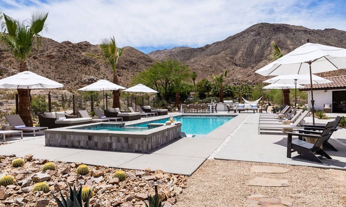 Palm Desert Casa | Base Camp-Luxury Desert Oasis with 2 Pools & Game Room