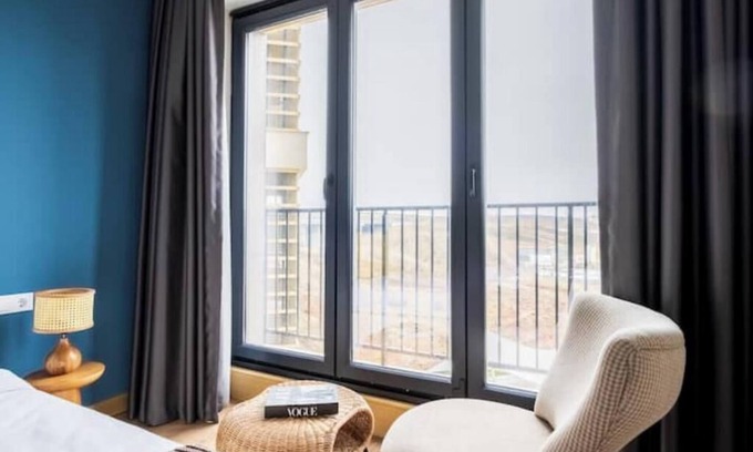 Basaksehir Apartamento | Basil - Spacious Design 1BR w/ Free Parking & Gym