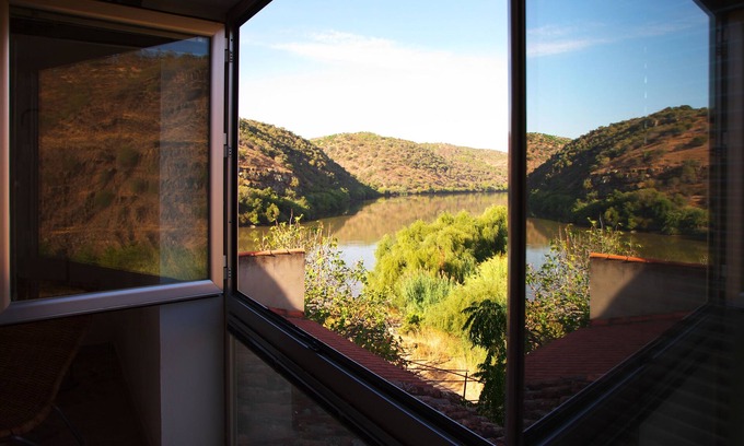 El Granado Cabaña | Casa de los Olivos vistas al rio Guadiana