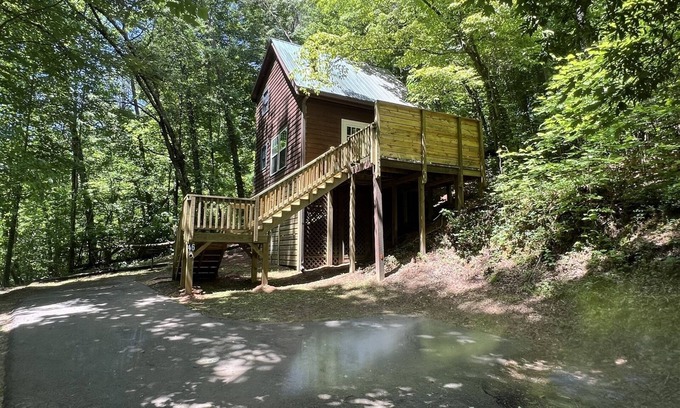Sautee Nacoochee Cabina | Bavarian Hideaway 46