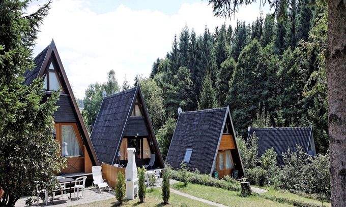 Waldkirchen Casa | Chalet con terraza junto al lago para nadar