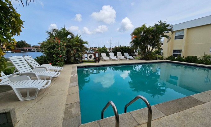 Rodney Bay Casa | Bay View #7 Is A 2-bed, 3.5-bath Waterfront Townhouse In A Gated Community. 2 Bedroom Townhouse by RedAwning
