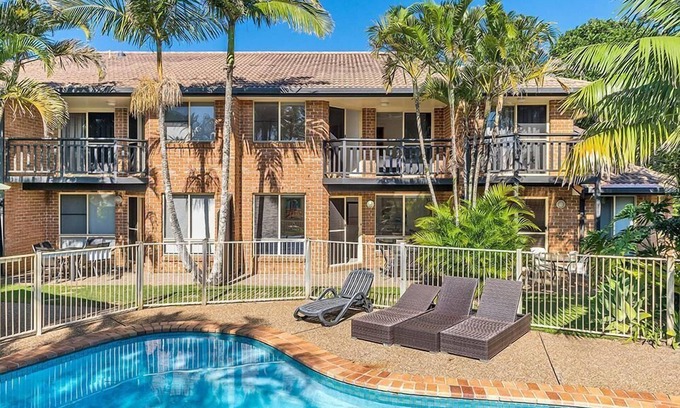 Byron Bay Apartamento | Bayside Court - Two Bedroom - Self contained 2 bedroom town house sleeps 4. Shared pool