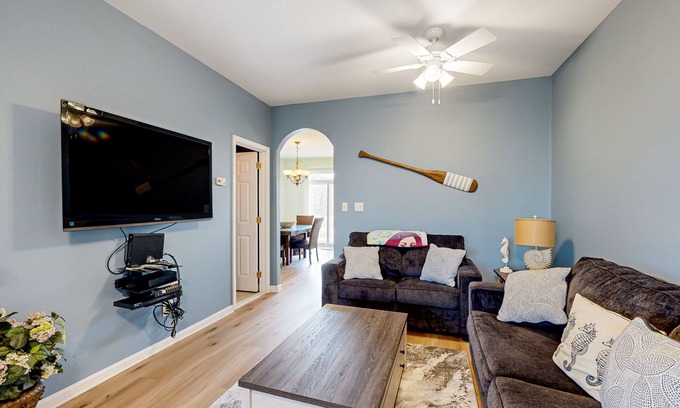 Sun Ridge Casa | Bayside Resort townhouse with private gas grill and golf on-site