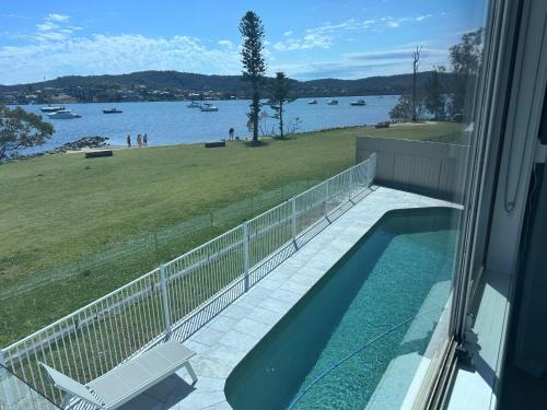 Green Point Casa | Bayview Luxury Waterfront Escape with Pool & Spa