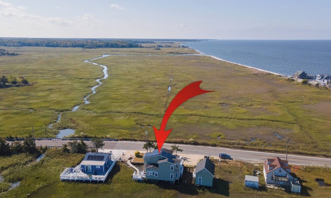 Goshen Casa | Bayview Oasis: Cape May County Coastal & Peaceful 4-Bedroom Whole-House Rental