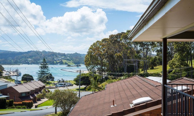 Narooma Apartamento | Unidad Bayview - Impresionantes vistas de entrada