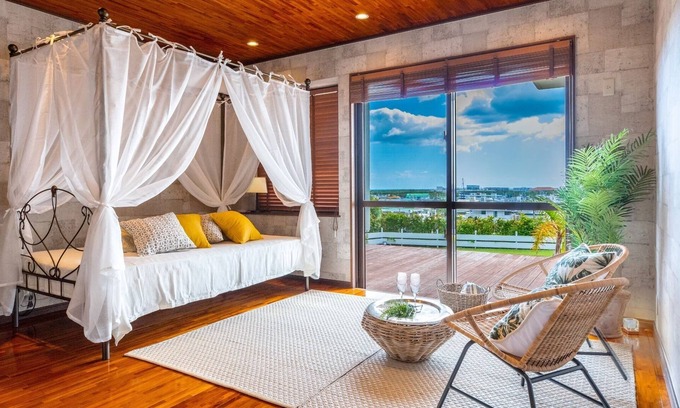 Kadena-cho Casa | BBQ is possible A private house that rises on a h / Uruma Okinawa