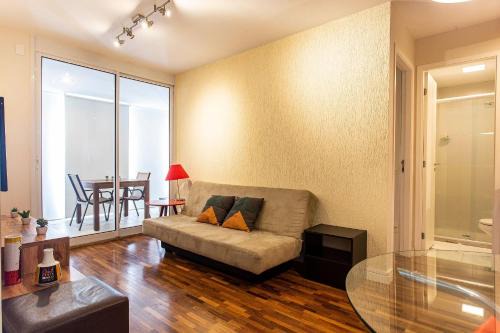 Consolacao Apartamento | BC75 - Novo Bhaus Bela Cintra - Shopping Frei Caneca - Metrô Higienópolis Mackenzie - 50m2 - Linda Vista 17o andar - Vaga de Garagem - Acomoda 2 adultos e 1 criança
