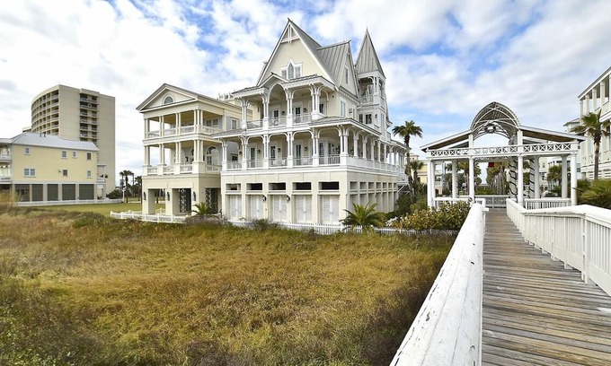 Beachtown Casa | Be Here Now! 6 bedroom, 6.5 baths, beachfront, Beach Town, Galveston!