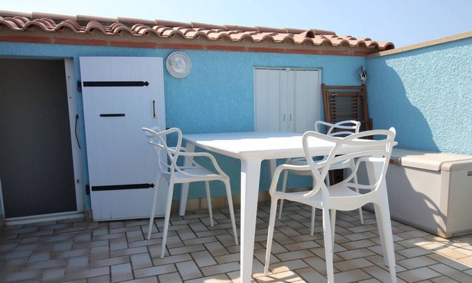 Sainte-Marie-Plage Apartamento | ❤️ Apartamento de playa con terraza en la azotea ⭐️⭐️⭐️