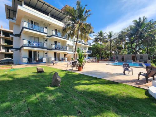Colva Apartamento | Beach Bliss Apartment Hotel - 7 Minutes walk to Beach