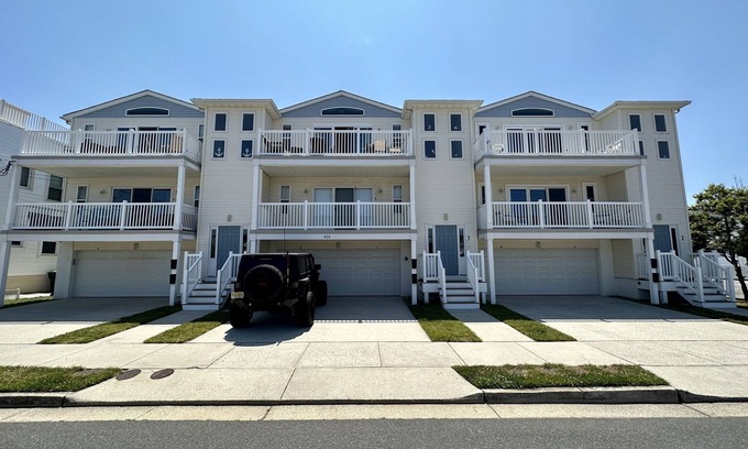 Cape May - Wildwood Condominio | BEACH BLOCK, 100 pasos de BOARDWALK y ARENA, capacidad para 10