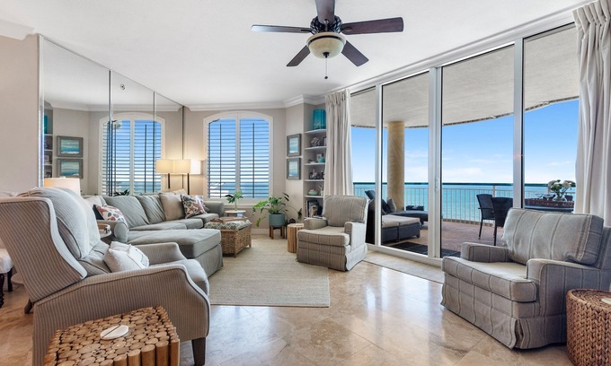 Ono Island Condominio | Beach Colony East Penthouse 16B-¡Unidad frente a la playa con vistas increíbles!