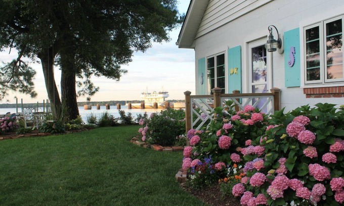 Surry Cabaña | James River Beach Cottage - Playa privada y muelle - Área de Williamsburg y Jamestown