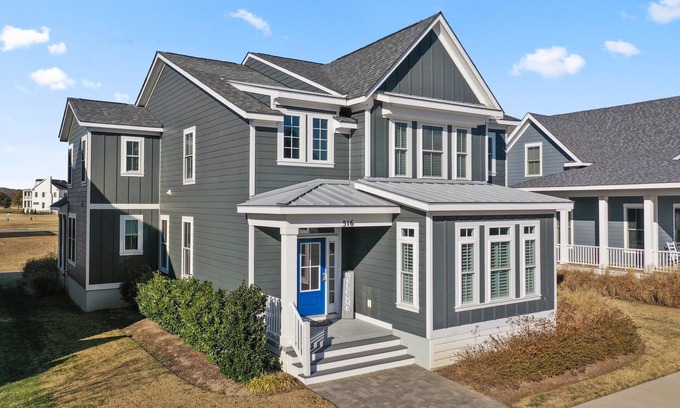 Cape Charles Casa | "Beach Escape"-3BR, 3BA Beautiful Home With Private Soft Sand Beach Access!