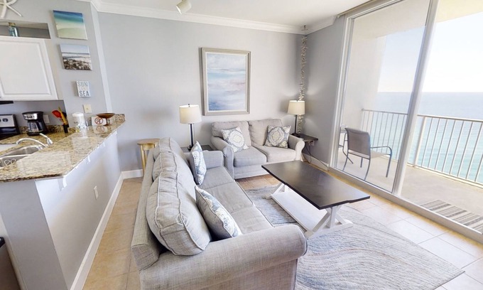 Panama City Beach Condominio | Newley, renovado Gran 2Dorm 3 baños condominio capacidad para 8 1/2 milla de Pier Park