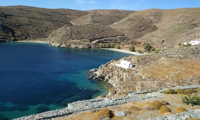 Kithnos Casa | Casa frente a la playa en Potamia, Isla Kythnos
