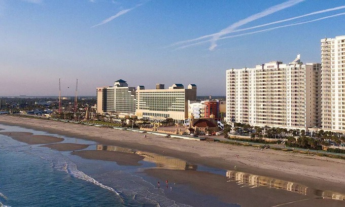 Daytona Beach Complejo | Beach Front Wyndham Ocean Walk Resort Luxurious 2BR/2BA Deluxe