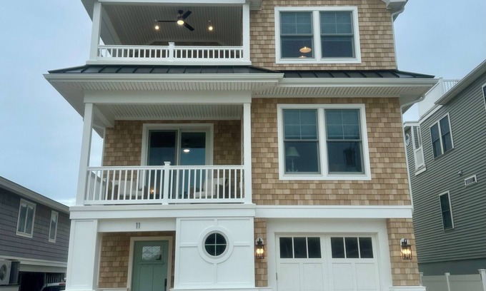 North Beach Haven Casa | Beach Haven Oceanside Built in 2025
