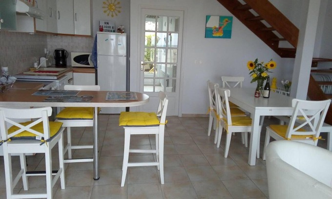 Ouistreham Cabaña | CASA DE PLAYA FRENTE AL MAR