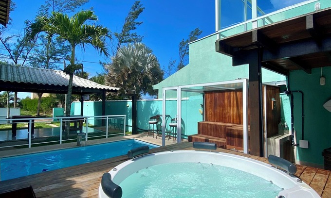 Unamar Casa | BEACH HOUSE IN CABO FRIO - BEACH HOUSE WITH POOL - BEACH HOUSE WITH VIEW