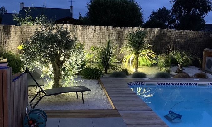 Tregunc Casa | Beach house on foot 🏖 private pool