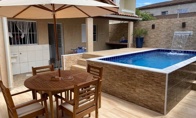 Jardim Virginia Casa | Beach house season Guarujá Enseada