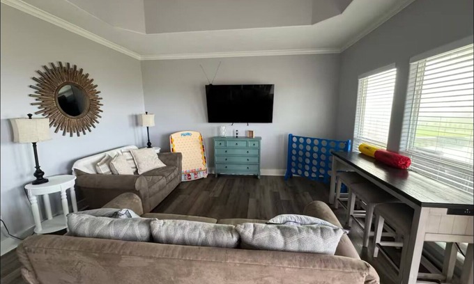 Port Bolivar Casa | Beach House with Beach View