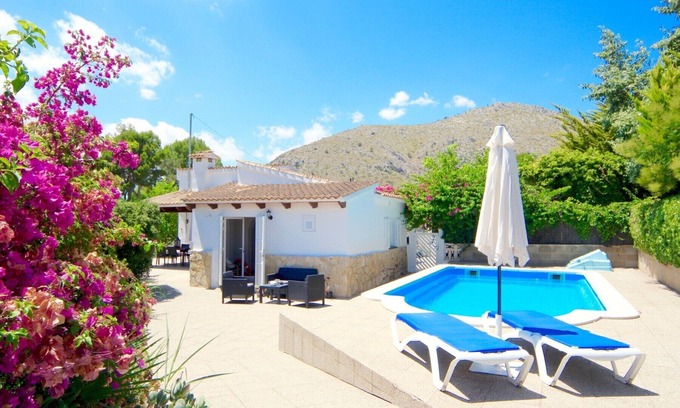 Alcudia Villa | Beach Villa Carmen para cinco personas con piscina