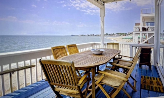 Milford Casa | Directa frente al mar Propiedad En Long Island Sound