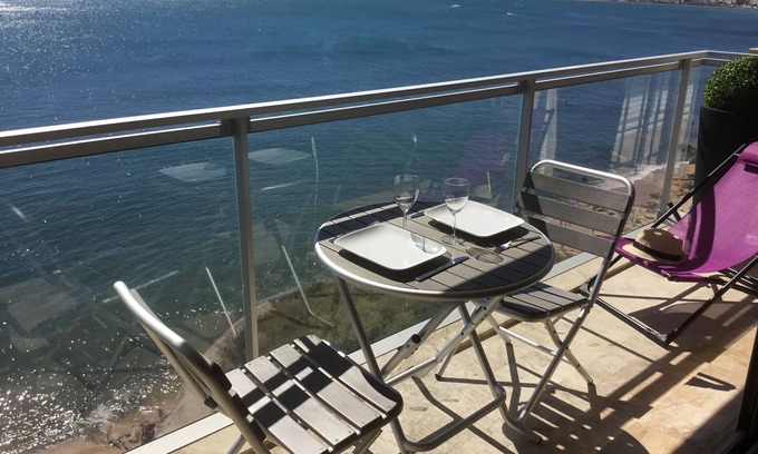 Les Sables d'Olonne Apartamento | Apartamento frente al mar con vistas a la bahía de Sables d'Olonne