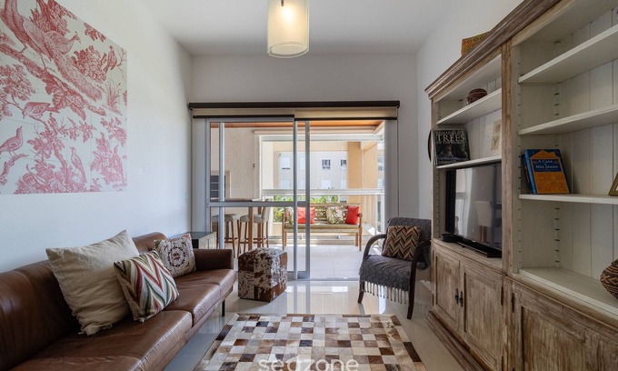 Campeche Leste Apartamento | Beachfront apt With Pool and Barbecue. Vic0203