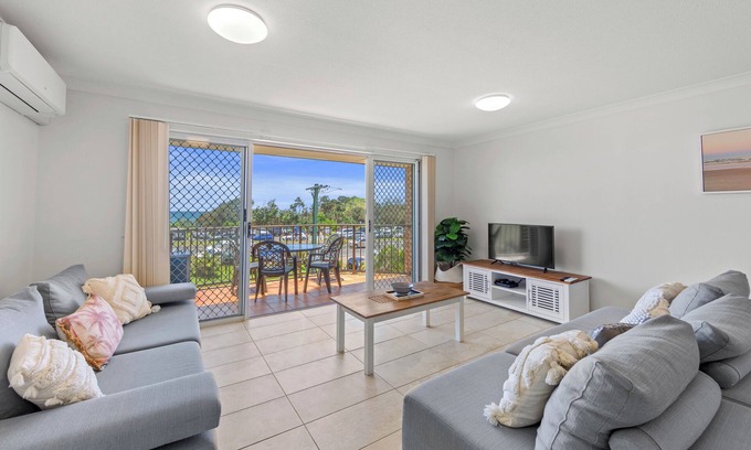 Bogangar Apartamento | Beachfront Bliss: 2-Bedroom Oceanview Apartment at Cabarita Beach