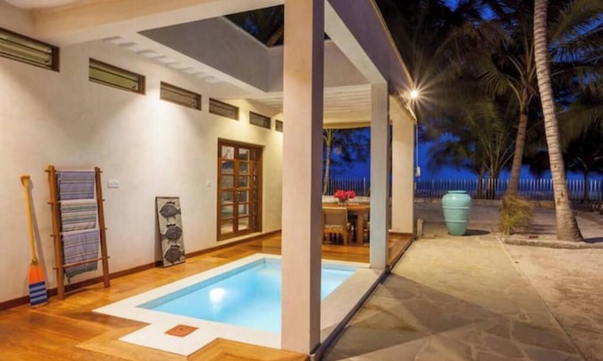 Diani Beach Cabaña | Beachfront Bliss: 2BR Marula Cottage in Stunning Diani