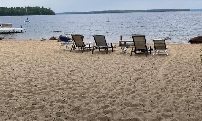 Standish Villa | Beachfront Cottage on Sebago Lake