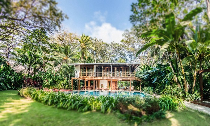 Playa Hermosa Cóbano Casa | Beachfront House in Playa Hermosa Private Pool and Yoga Shala