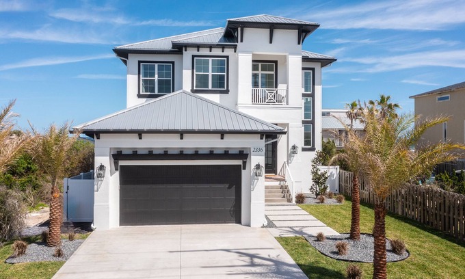 Flagler Beach Casa | Beachfront Oasis with Private Beach Access
