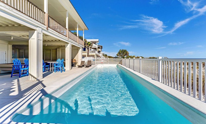 Treasure Beach Village Casa | Beachfront, Private home, dog friendly, heated pool, 4 BR