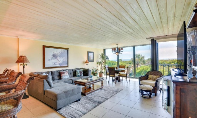 Butler Beach Apartamento | Beachfront St Augustine Beach Condo, Stunning View
