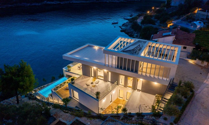 Vinisce Villa | Mansión de lujo de alta gama en Croacia.