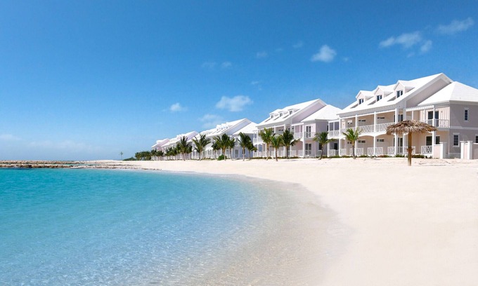 Palm Cay Villa | Frente a la playa | Arena blanca | Agua turquesa | Piscina