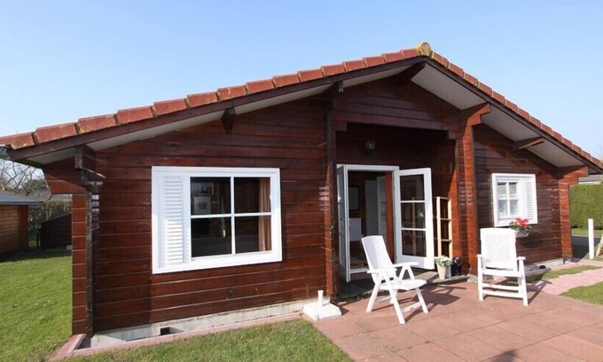 Renesse Chalet De Esquí | Beachpark 42 chalet de madera ideal para unas vacaciones en la playa