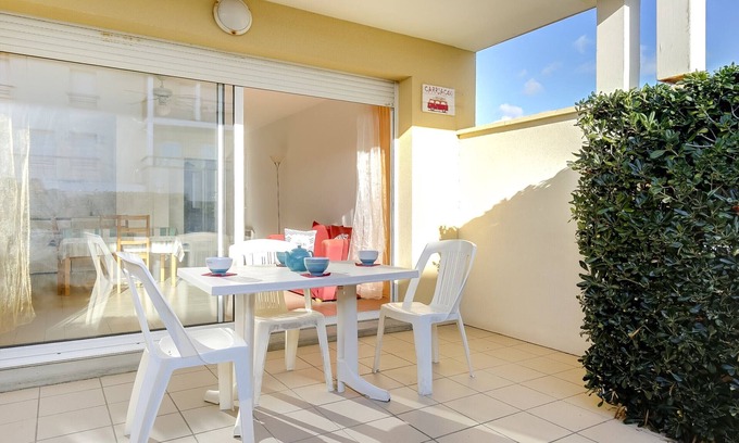 Biscarrosse Plage Apartamento | Apartamento con jardín, 50m de la playa en Biscarrosse
