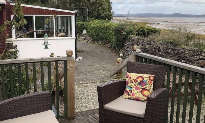 Baycliff Cabaña | Beachside Cottage Situación idílica, impresionantes vistas sobre la bahía y los lagos Morecambe
