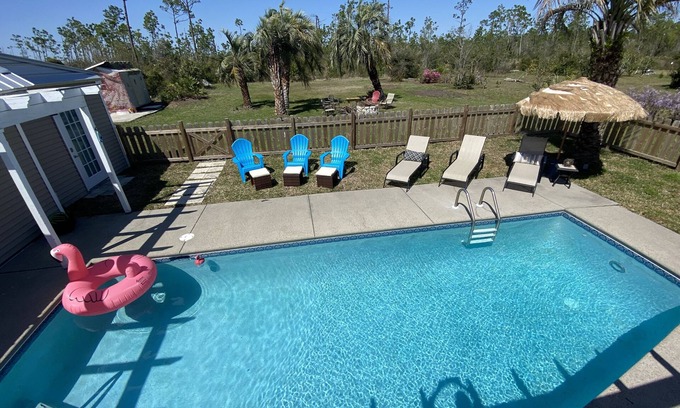 Mexico Beach Casa | New to market, renovated beachside oasis with private pool, 300 steps to beach!