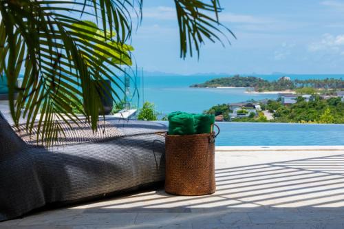 Moo 5 Villa | BEACHSIDE VILLA - CARPE DIEM - in Plai Laem Soi 7, 3 BED 4 BATH, Amazing SEA and MOUNTAIN VIEWS, only 180m walk to Swimming Beach