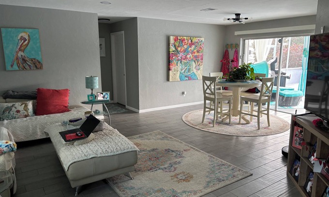 Joel Casa | Beachy themed beautiful home with private pool available May thru Nov!