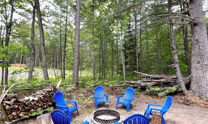 Kalkaska Cabaña | Bear Lake Cottage: Crunching Leaves and Lake Views Enjoy Fall Getaways Here!